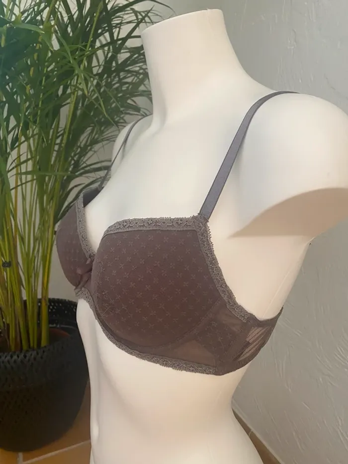Soutien gorge marron - photo numéro 2