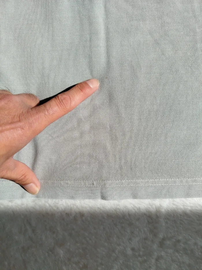 Polo vintage homme gris clair Oxbow taille L - photo numéro 15