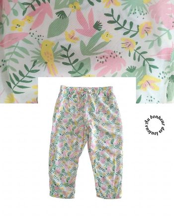 23 mois 2 ans pantalon fluide Tex
