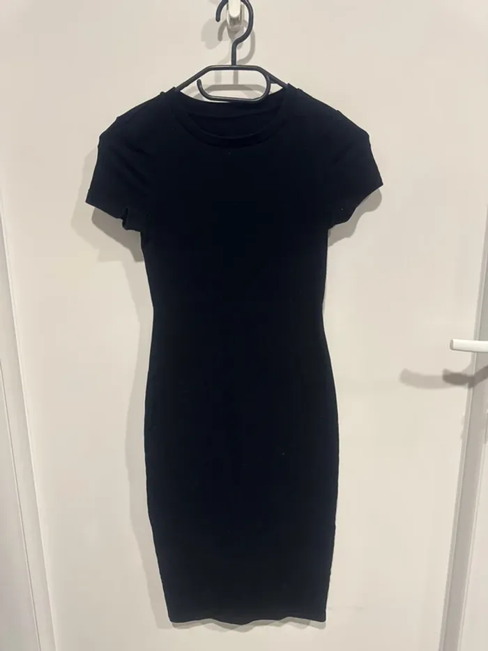 Basic robe t-shirt mi longue