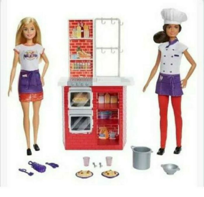 BARBIE ET SON CHEF DE CUISINE MATTEL NEUF - photo numéro 2