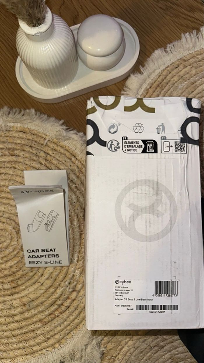 Adaptateur cybex de siège auto Eezy S Line noir - photo numéro 3