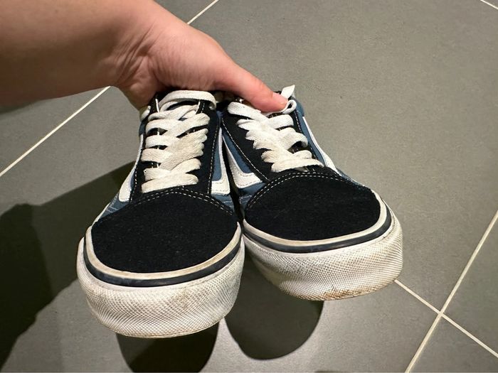 Vans bleu/bleu marine pointure 38 - photo numéro 7