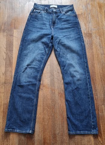 Jean femme coupe droite bleu primark taille 36 S