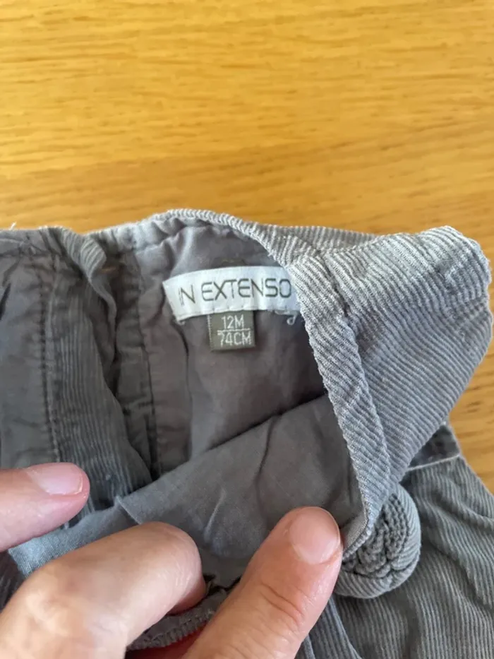 Robe velours 12 mois - photo numéro 3