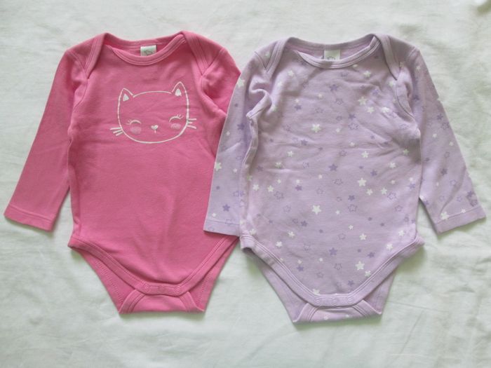 Bodies Manches Longues, Bébé Fille 12 Mois, Baby Club