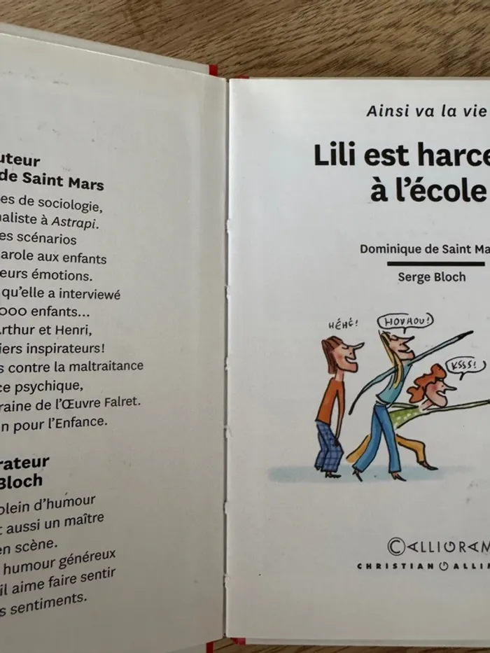 Livre Lili est harcelée à l'école - photo numéro 2