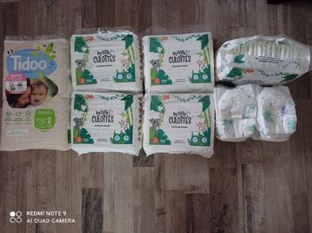 Couches petits culottés et Tidoo T2