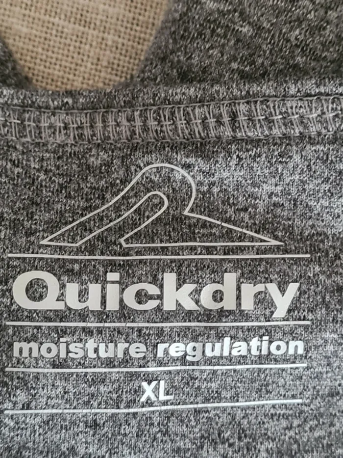 Legging de sport gris Quickdry Taille XL Neuf - photo numéro 3