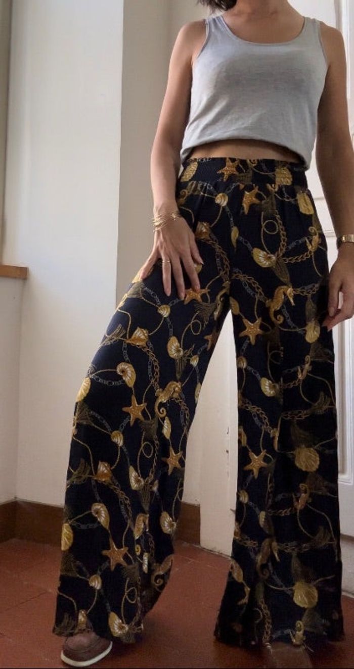 Pantalon ample taille haute Undiz - S