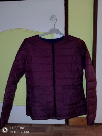 Veste matelassée et réversible