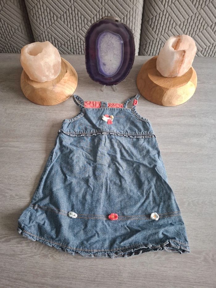 Robe en jean 18 mois vertbaudet