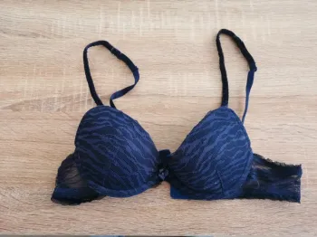 Soutien gorge bleu marine