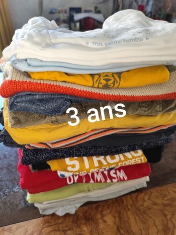 Lot vêtements garçon 3 ans