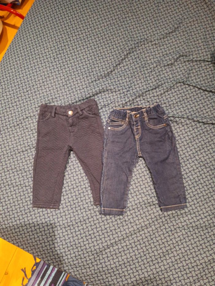 Lot pantalons 9 mois