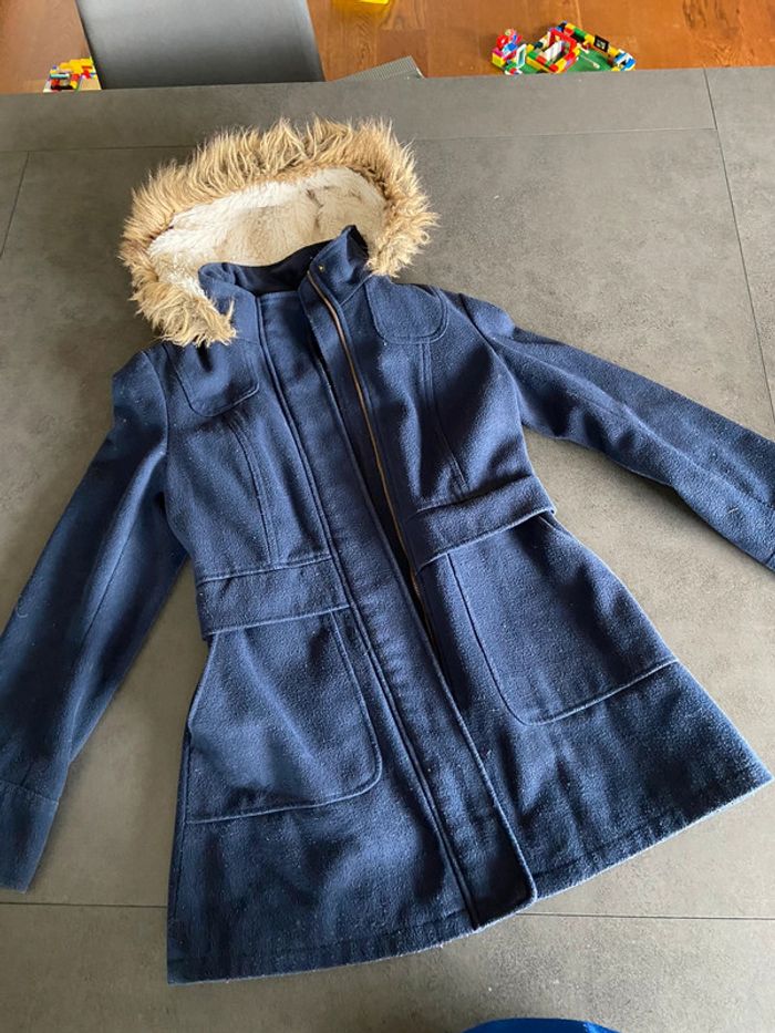 Manteau duffle coat femme marine taille 36/38