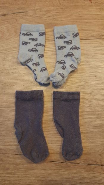 Lot de 2 paires de chaussettes