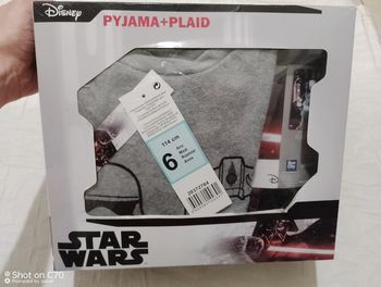 Star wars coffret pyjama et plaid polaire