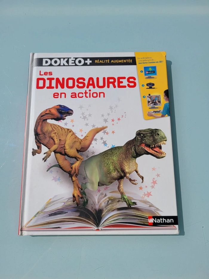 Livre Dokéo+ Réalité Augmentée : Les Dinosaures en action (43) - photo numéro 2
