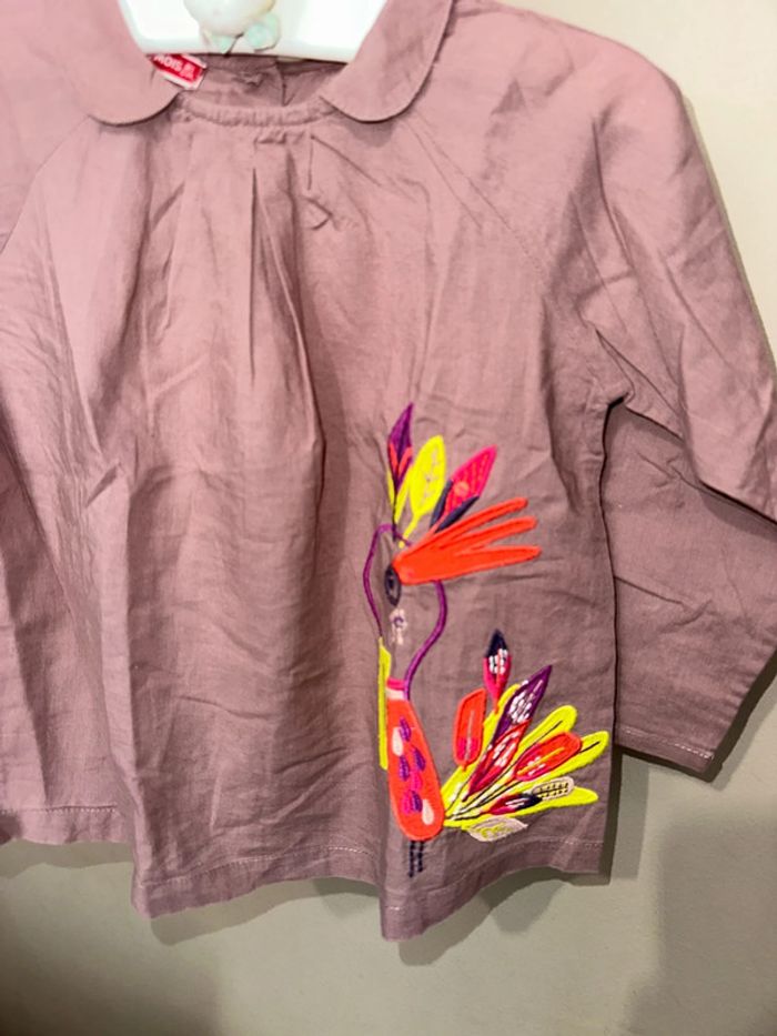 Chemisier bébé fille 18 mois DPAM - photo numéro 2