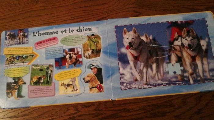 Livre puzzle le chien - photo numéro 7