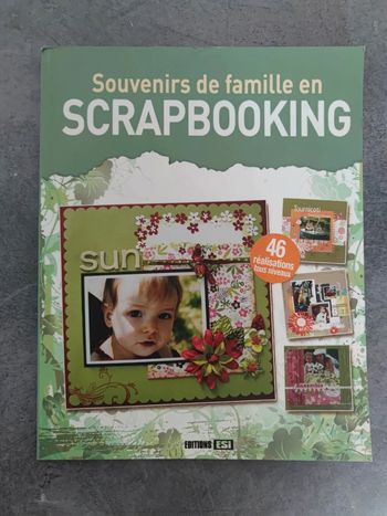livre souvenirs de famille en scrapbooking