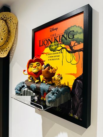 Cadre pour Funko Pop Le Roi Lion Hakuna Matata