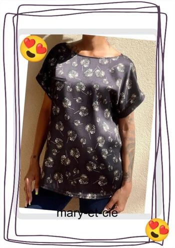 SOLDÉ - Haut manches courtes taille XL - Naf Naf