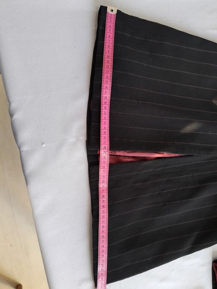 Très belle veste longue caroll vintage taille 40 / 42 - photo numéro 14