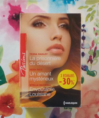Harlequin Passions HS La prisonnière du désert Un amant mystérieux Envoûtante Louisiane