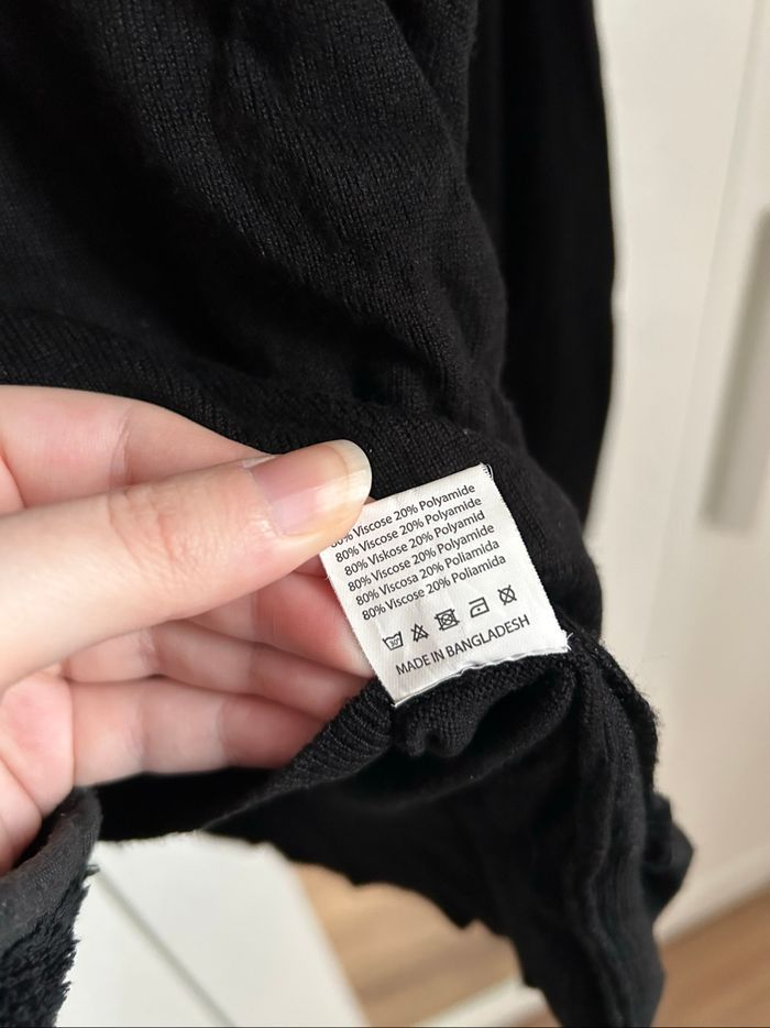 Lot de 2 pulls unis Col roulé Homme Torrente Couture Taille L - photo numéro 7