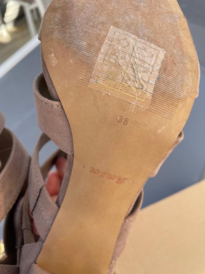 Sandales montantes à talon Pointure 38 Bata - photo numéro 7