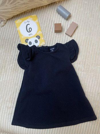 Robe bleu marine 6 mois