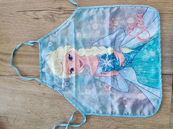 Tablier reine des neiges