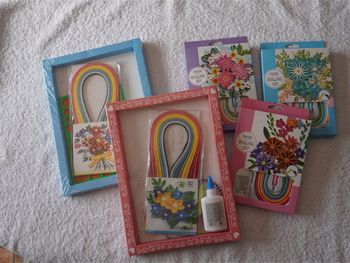 Gros lot neuf Quilling Paper pour adultes (14 ans +)