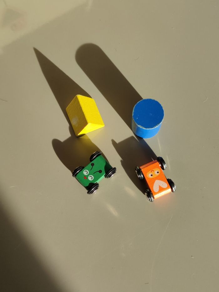 Cube de motricité en bois, Jouet d'éveil enfant - Très bon état - photo numéro 9