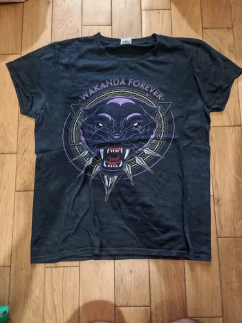 T-shirt Wakanda Forever Marvel Black Panther – Style unique 🐾👕