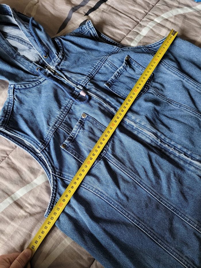 veste en jeans sans manches John baner t46 (10e) - photo numéro 5