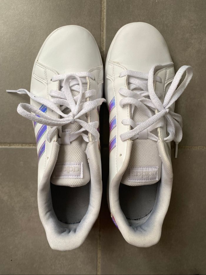 Baskets Adidas 38  2/3 - photo numéro 2