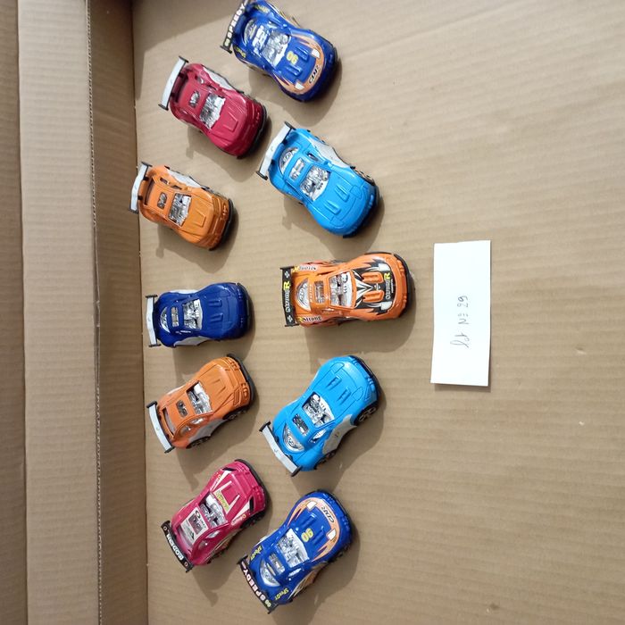 voitures rallye PVC (sachet de 10) divers
