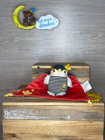 MR389 doudou pingouin 🐧 galipette
