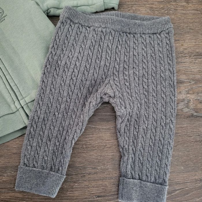 Kiabi/Gemo - Gilet sweat et pantalon 6 mois - photo numéro 4