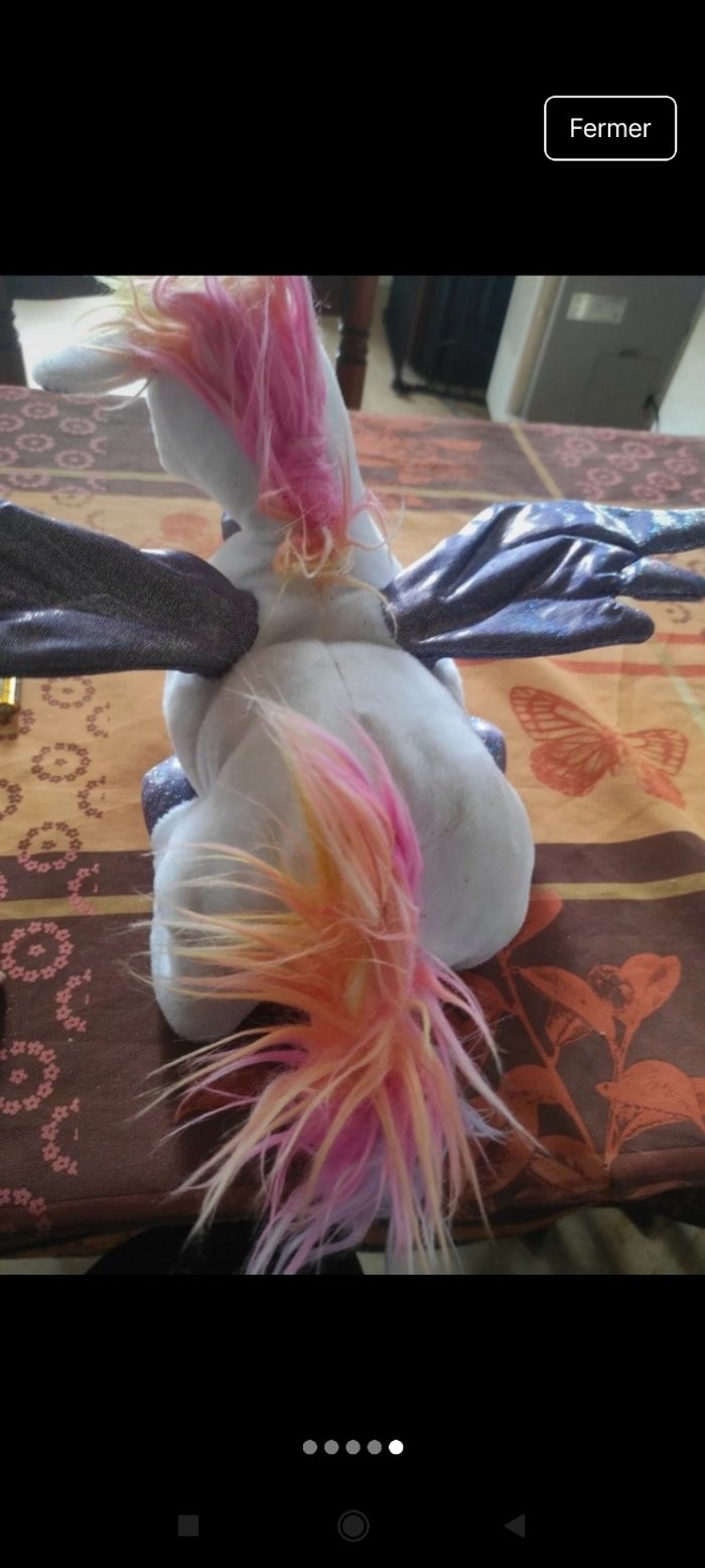 Très belle licorne lumineux et musicale j41 - photo numéro 3