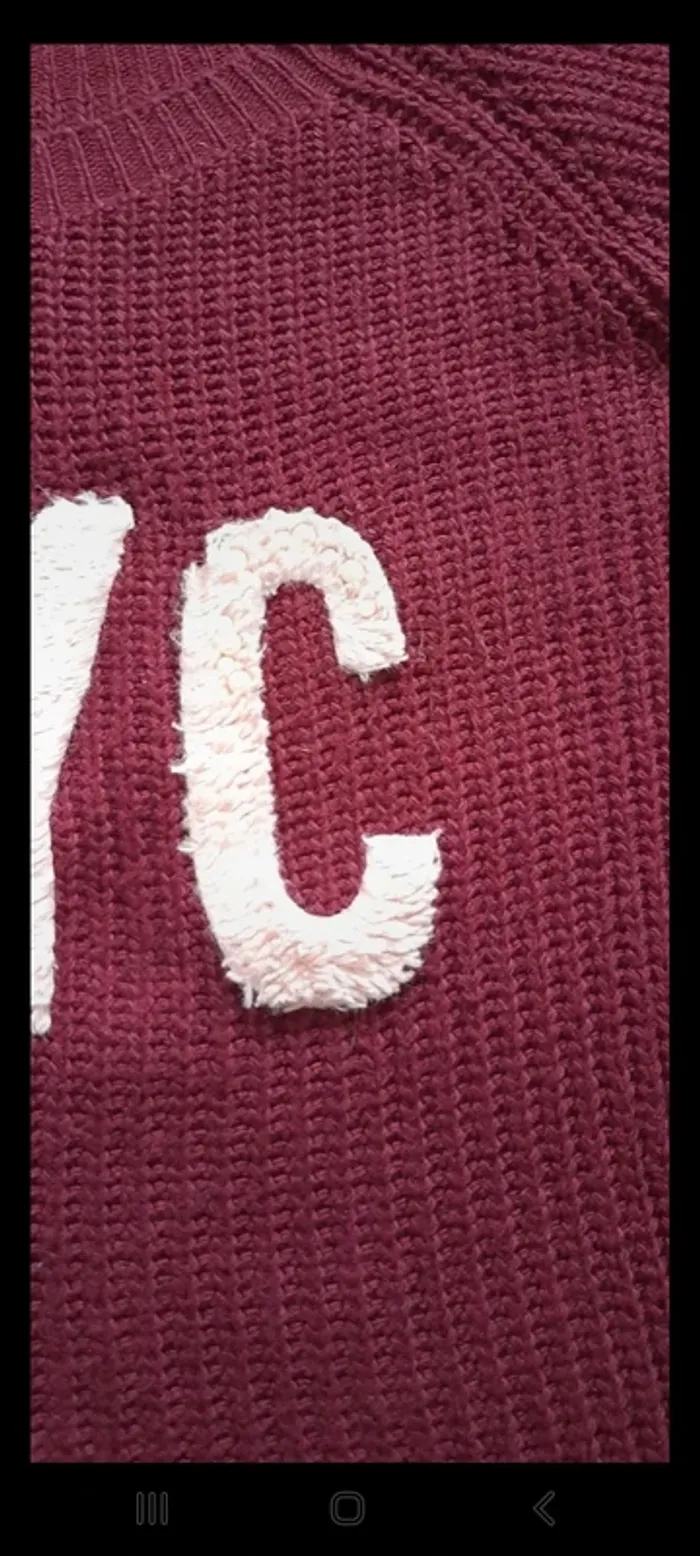 Pull grosse maille NYC - photo numéro 7