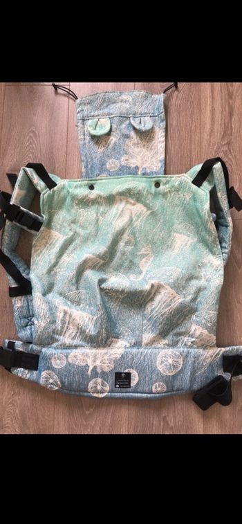 Portage préformé Wildslings modèle Danse avec l’océan taille preschool 30 kgs