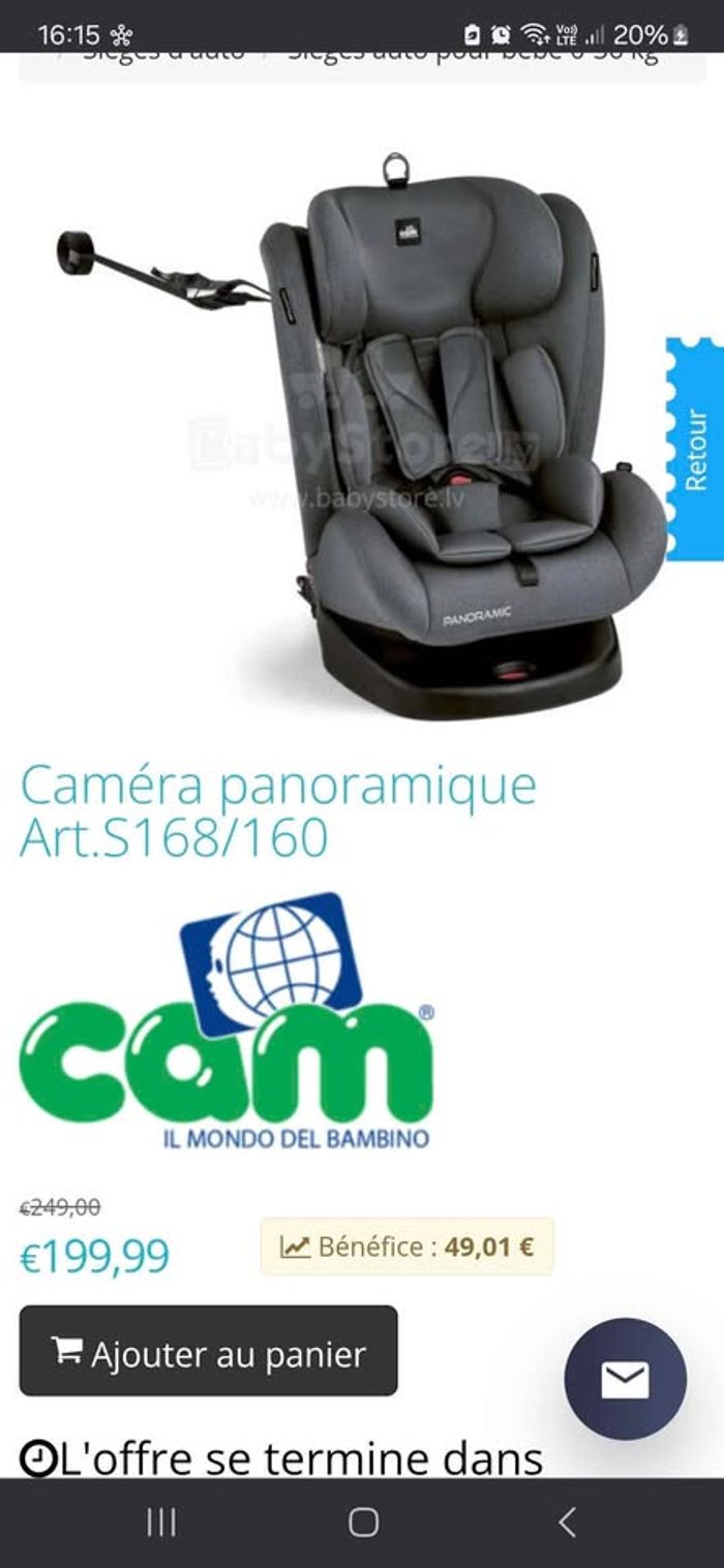 Siège auto - photo numéro 4