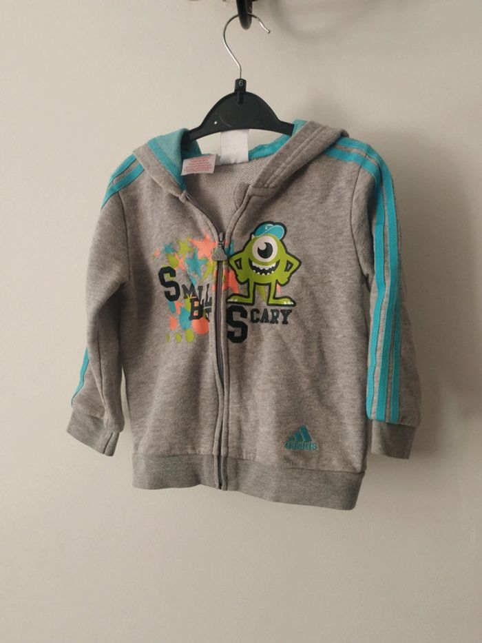 Gilet capuche adidas