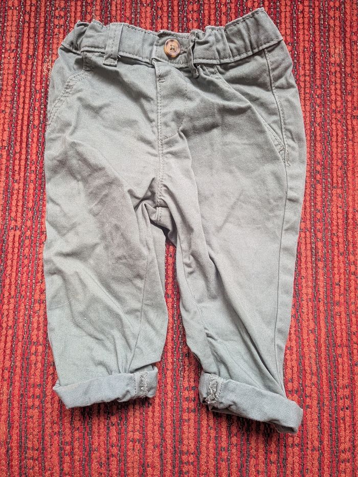 Lot pantalons et salopettes 9  mois - photo numéro 7