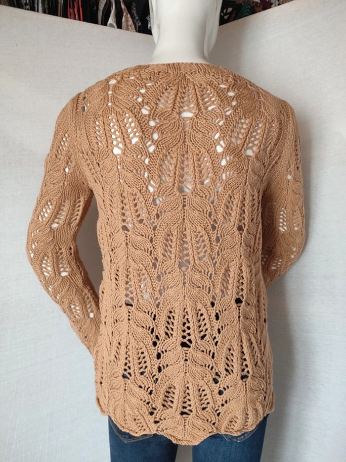 Pull en maille ajourée - photo numéro 5