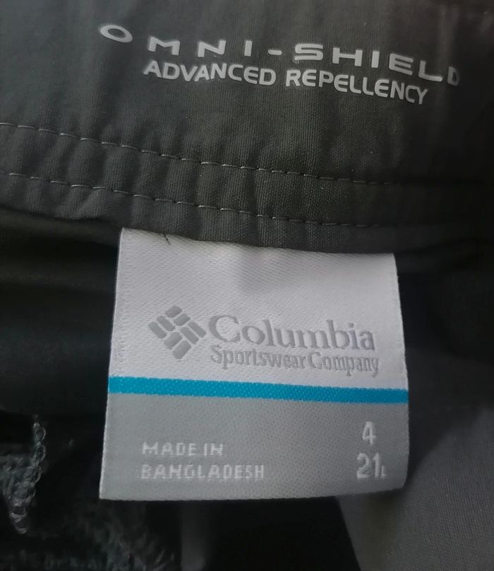 Panta-court cargo gris foncé Taille 36 Columbia - photo numéro 13